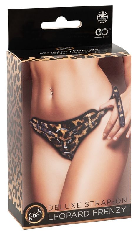 Excellent Power Leopard Frenzy Deluxe Strap-On