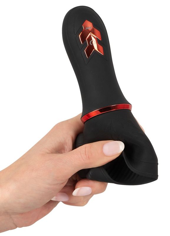 Rebel Gear Glans intens vibrerende Masturbator for Menn 