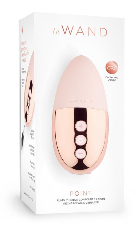 Le Wand Vibrator Point Rose Gold