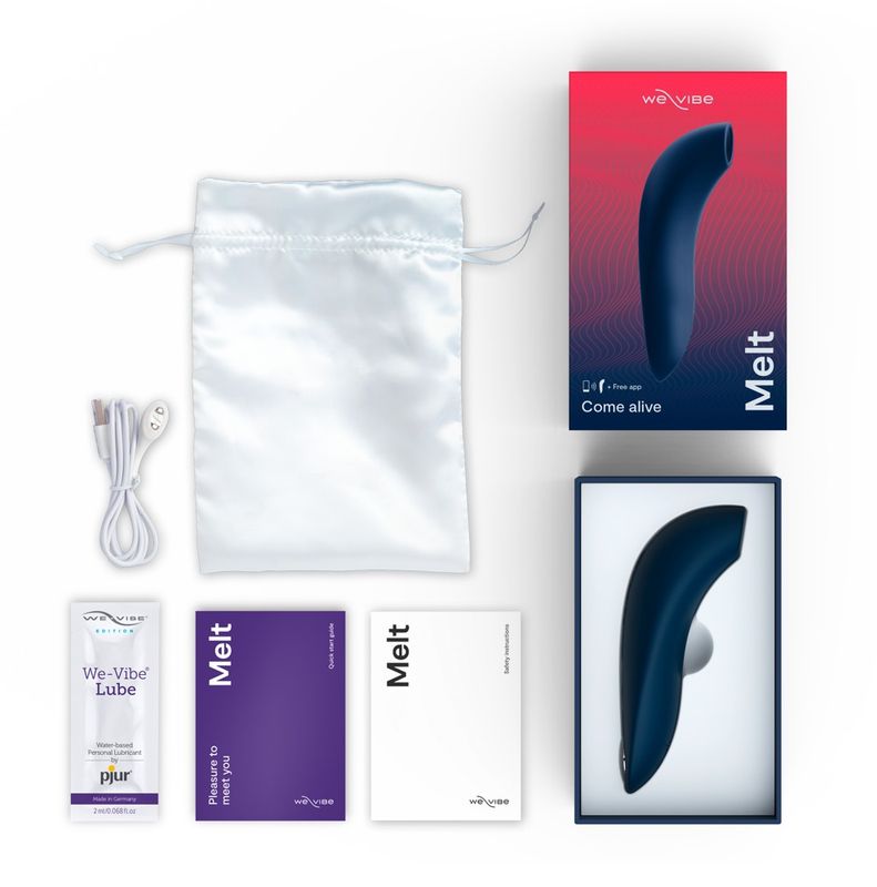 We-Vibe Melt klitorisstimulator blå