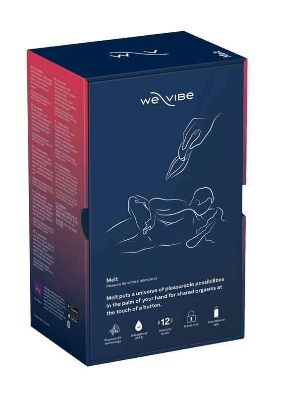 We-Vibe Melt klitorisstimulator blå