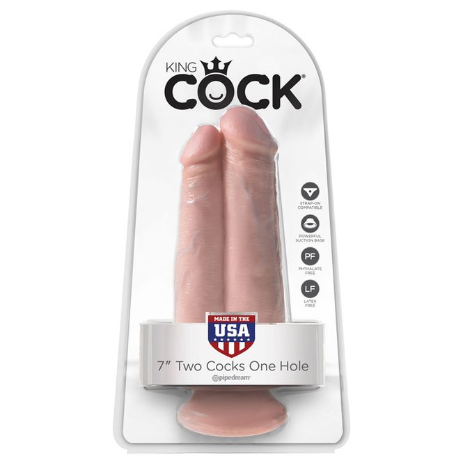 Hovedbilde King Cock 7” Two Cocks One Hole 