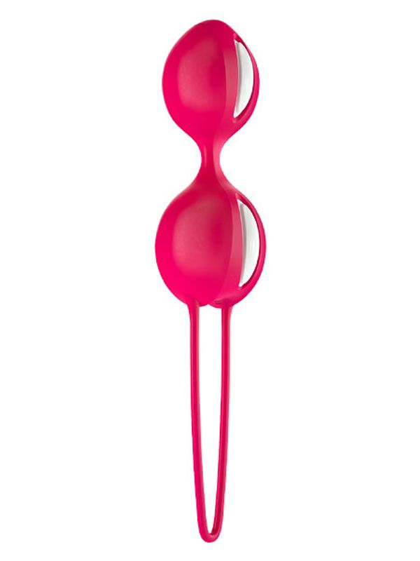 Fun Factory Smartballs Duo White/India Red