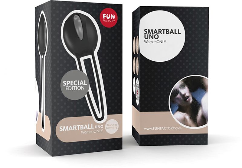 Smartballs Uno sort Knipetreningskule