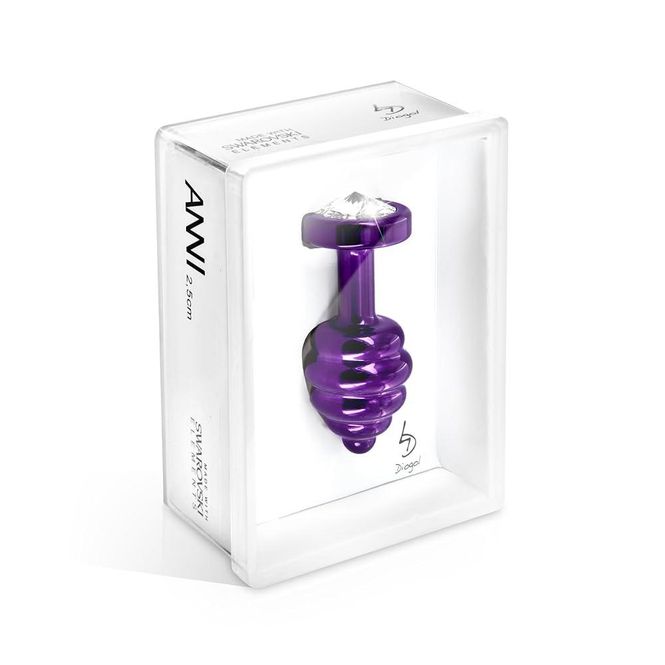 Hovedbilde Anni Ano Buttplugg 3,5 cm – Lilla design ...