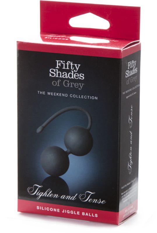 50 Shades of Grey Weekend Jiggle Balls, knipekuler for nytelse og trening