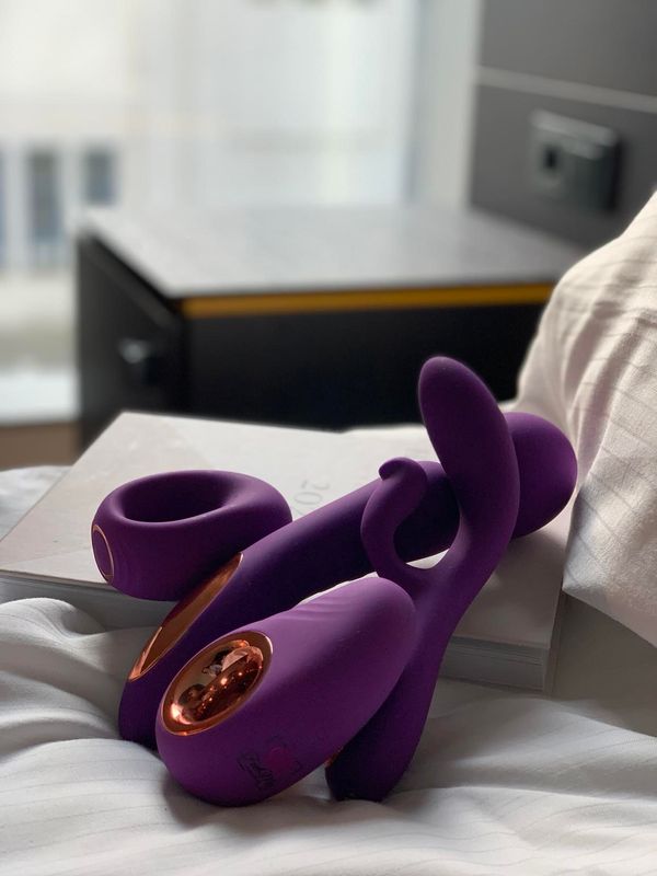 ENJOY Double Trouble rabbitvibrator med kraftig dobbel stimulering