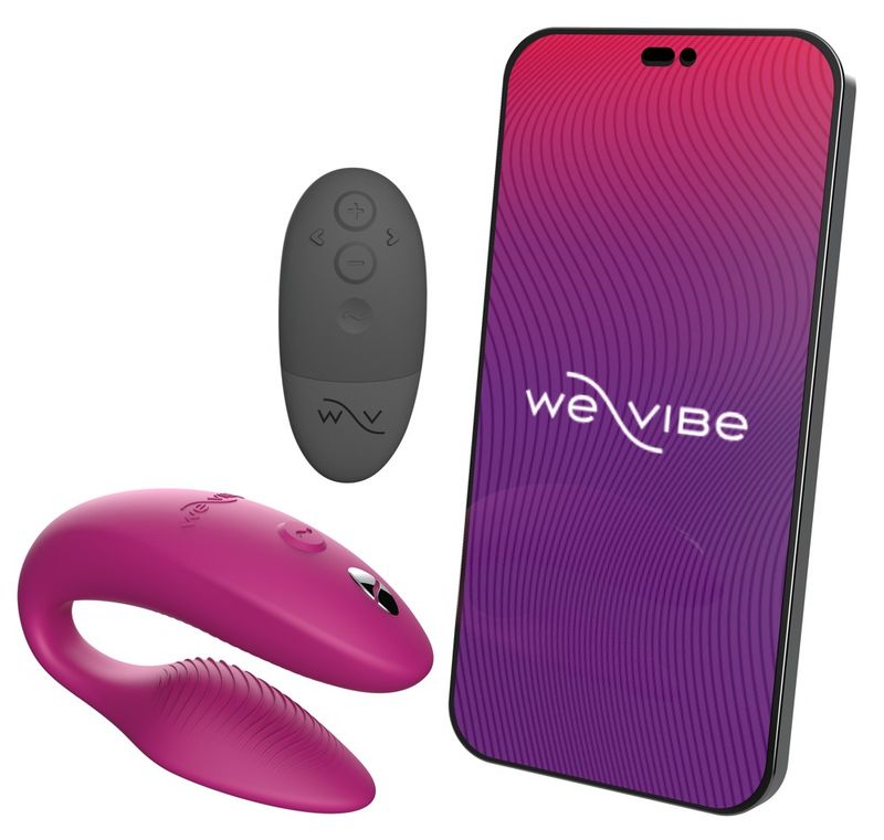 We-Vibe Sync 2 parvibrator rosa